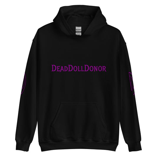 DeadDollDonor Tri Logo Hoodie